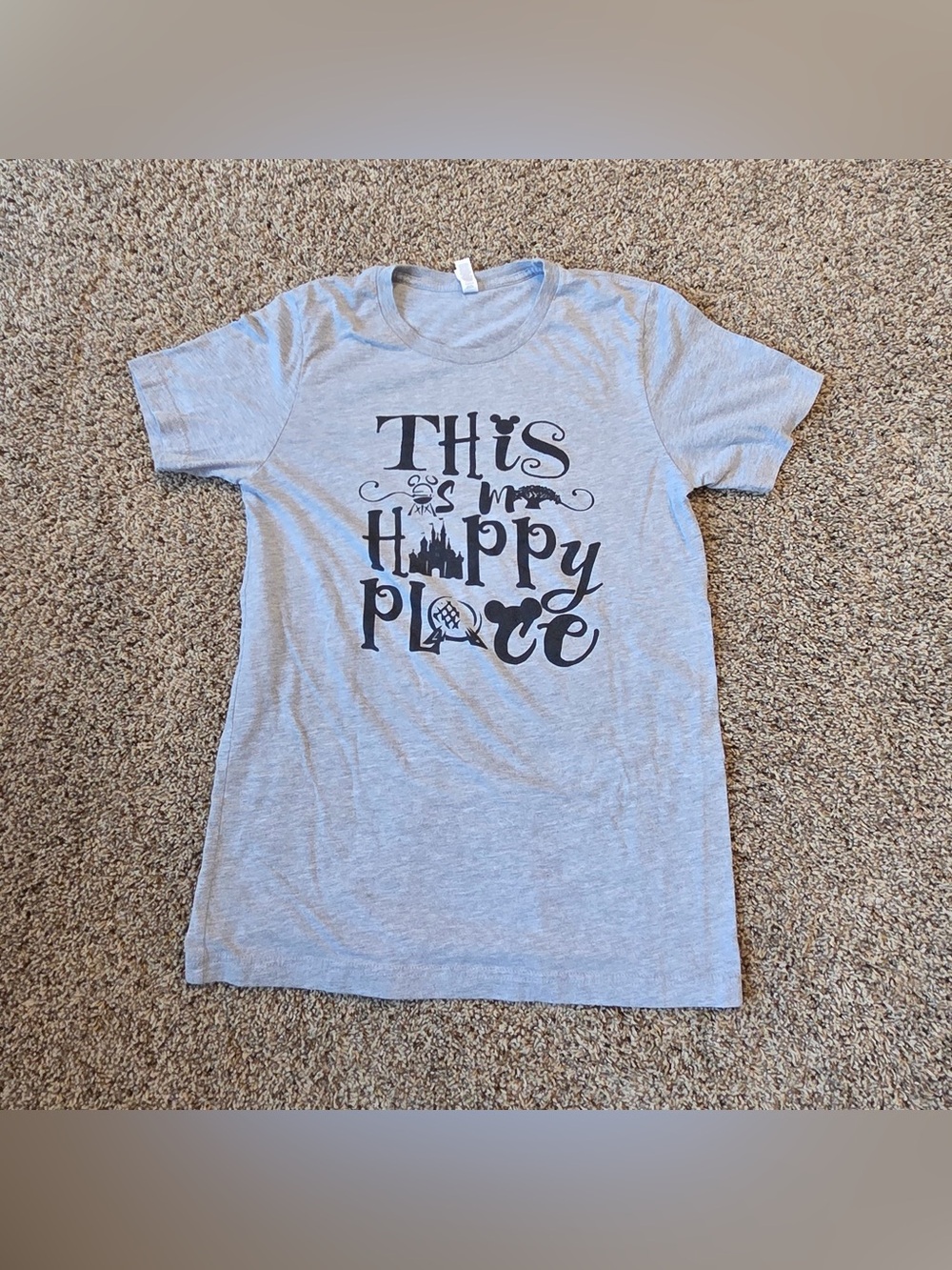 Women’s Size Medium Disney T-Shirt Gray